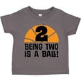 thumbnail image 3 of Inktastic 2nd Birthday Basketball Sports Boys Boys or Girls Toddler T-Shirt, 3 of 5