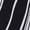Black White Stripe, variant on NY Collection Womens Petites Surplice Printed Blouse