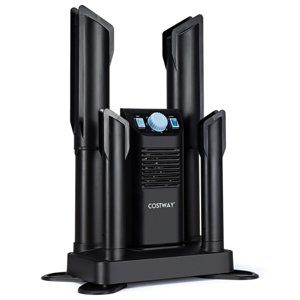 Resenkos Electric Shoe Boot Dryer 4 Shoes with 180 Mins Timer Ozone Disinfection-Black Boot Dryer Shoe Dryer Ozone Glove Dryer & Boot Warmer