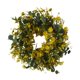 thumbnail image 3 of Corona de flores artificiales para puerta, colgante con hojas verdes, adorno de primavera 35CM, 3 of 9