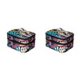 thumbnail image 2 of Guardoinrt Portable Nail Polish Storage Bag Sturdy And Durable Gift For Nail Lovers Polyester Nail Polish Organizer Bags Black base leaf 2Set, 2 of 6