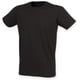 thumbnail image 1 of Skinni Fit - Camiseta elástica de manga corta Tacto suave Modelo Feel Good hombre caballero (Negro), 1 of 2