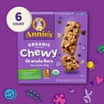 thumbnail image 2 of Annie's Organic Chewy Granola Bars, Chocolate Chip, 6 Bars, 5.34 oz ( pack of 2 ), 2 of 11