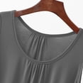 thumbnail image 6 of Ynynloco Womens Plus Size Sleeveless Pajamas Set Casual Loose Sleepwear Soft Pj Sets Tank Top and Shorts 2 Piece Loungewear XL-5XL, 6 of 9