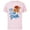 Soft Pink, variant on Disney Dogs Lady Life is a Walk in the Park - Short Sleeve Cotton T-Shirt for Adults - Customized-Black