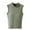 Green, variant on Timegard Tank Top with Built in Bras for Women Half High Neck Sleeveless Tee Cropped Comfy Camis Casual