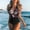 Black, variant on SuoKom One Piece Bathing Suit For Women Bikini Swim Pants Shorts Bottom Swimsuit Swimwear Bathing Plus Size Swimsuit For Women On Clearance