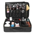 thumbnail image 1 of Tcbosik Professional Cosmetic Makeup Bag Organizer Makeup Boxes Black-L, 1 of 8
