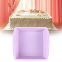 Food Grade Silicone Chiffon Cake Pan | Easy Release Non-Stick Bread MoldS | Heat Resistant Baking Tray for Oven Use | 7.5 x 6.9 x 2.2 Inch | Includes 1 Cake Pan