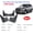 GLE With pedal2, variant on FOR Benz GLE Class W166 GLE350 GLE300 GLE450 Car Mudflaps Fender Mud Flap Guards Splash Mudguard Car Accessories 1set 4pcs
