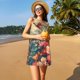 thumbnail image 3 of Disketp Butterflies In Blooming Garden para Vestido sin Mangas para Mujeres, Vestidos de Verano para Mujeres, Casual y Holgado para la Playa, 3 of 7
