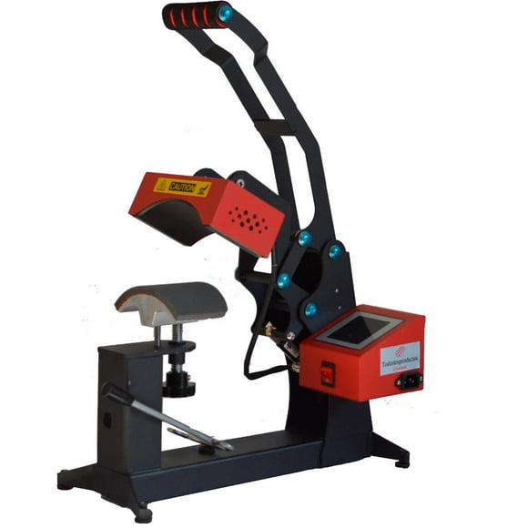 Pancha de Gorra Apertura Manual Sublimacion Con Area de Impresión de 15x8cm TLP Sublimacion/vinil/transfer/msi