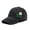 Black, variant on Women's Embroidered Baseball Cap with Flower Design,Adjustable Breathable Trucker Hat,Stylish Sun Protection Casual Cap for Outdoor Travel,Daily Wear,and Summer Activities Pink One Size