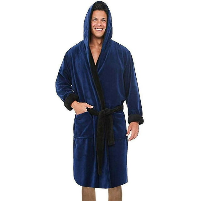 Peignoir à Capuche en Polaire pour Hommes Jp