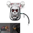 thumbnail image 3 of Motorcycle Skull Turn Signal Rear Brake Stop Tail Light For Harley, 3 of 5