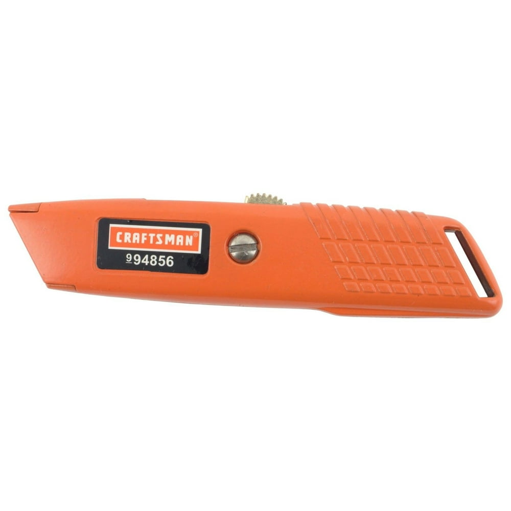 Craftsman Utility Knife All Metal Cutter 3Position Retractable 3