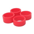 thumbnail image 1 of Xingzhi 4pcs Rubber 22mm 22.5mm Rubber Tire Compatible With 1/28 Wltoys K969 RC Car Upgrade Parts Upgrade Modified Color Racing red 1Set, 1 of 6