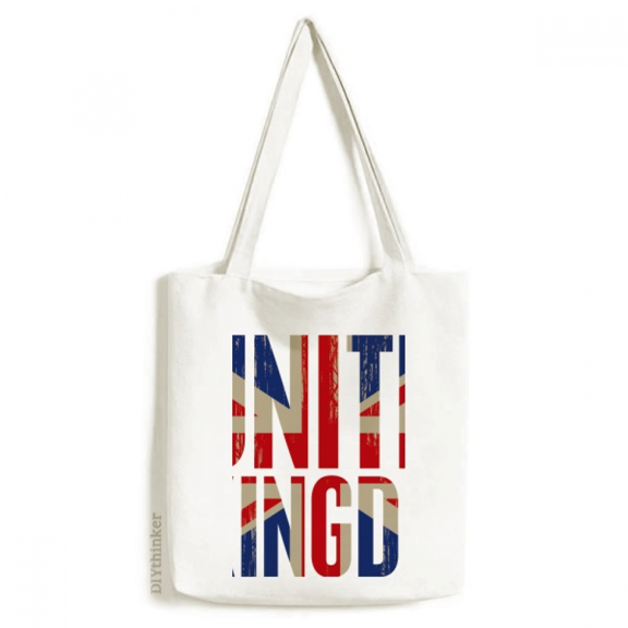 Britain UK Flag Big Ben Union Jack Tote Canvas Bag Shopping Satchel Casual Handbag