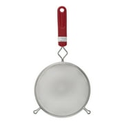 GoodCook PROfreshionals 6 Stainless Steel Mesh Strainer, Red