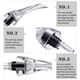 thumbnail image 4 of Aerador de vino Pourer Portátil Mini Tapón extraíble Tapón Sirviendo Bebida Dispensador Spout Bartending Fiesta Accesorios sidaley HA059282-00B, 4 of 7