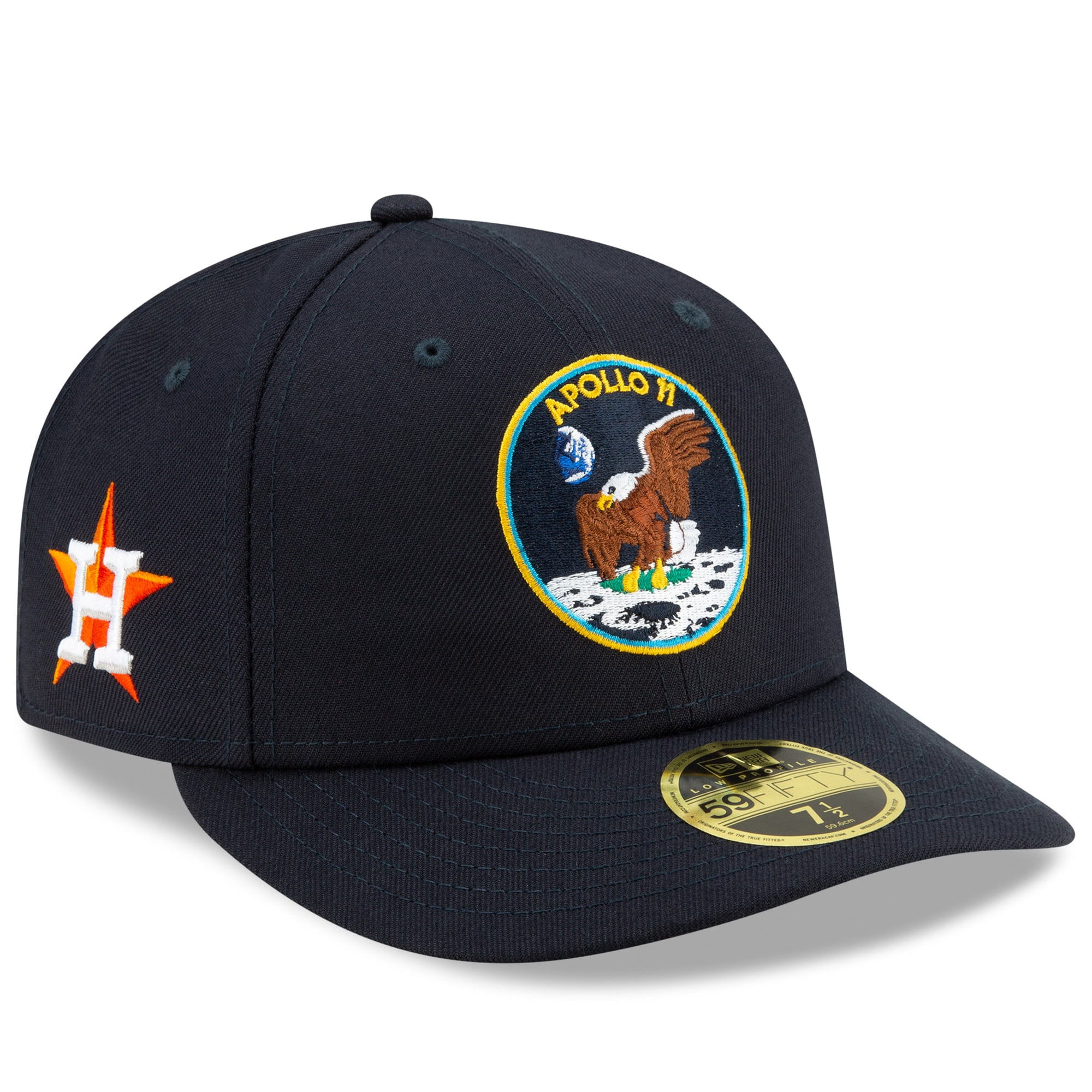 Houston Astros New Era Turn Back the Clock Apollo Throwback Low Profile