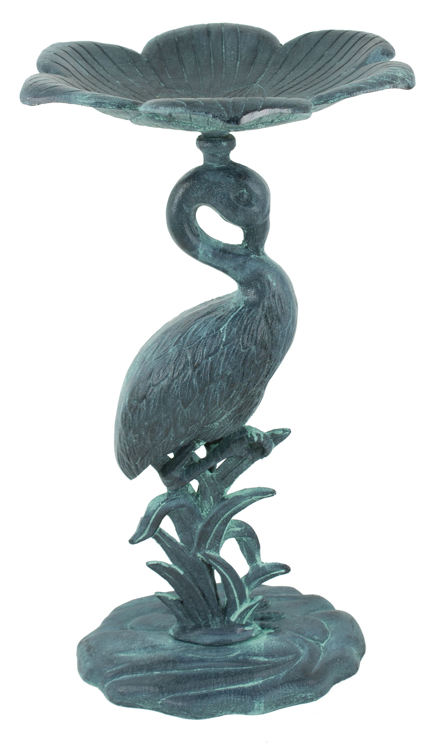 Thomas Flamingo Cast Iron Birdbath J 17 5 Tall Birds Backyard Birding Wildlife Fcteutonia05 De