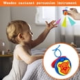 thumbnail image 1 of WLOELOEW C Roulettes en Bois à Doigts, Roulettes, Jouets d'Instruments de Musique pour Enfants, Style Mixte, Adapté aux Jouets Vocaux pour Enfants, 1 of 4