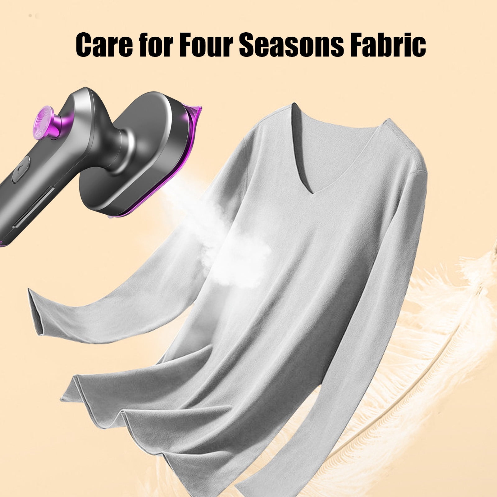 Home Saving! Jubipavy Powerful Handheld Clothing Portable Travel Steam Iron For Clothes Garment Wrinkles Remover For Clothing