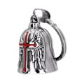 thumbnail image 3 of Campana de motocicleta cruzada, regalos únicos, accesorios para motocicleta, llaveros para montar Rojo, 3 of 9