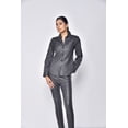 thumbnail image 3 of Pantalon Extensible en Cuir pour Femmes avec Poches, 3 of 4