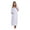 White, variant on Turquaz Linen Super Soft Blush Plush Hooded Women's Robe (Small / Gray)