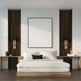 thumbnail image 3 of Designers Fountain Chicago PM 1 Light Old Satin Brass Wall Sconce Light, D233M-WS-OSB, 3 of 3