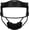 Black, variant on Exxact Sports Softball Face Mask Girls Youth & Adult, Protective Lightweight Fielders Mask Softball For Enhanced Performance (Purple, Youth)