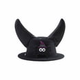 thumbnail image 1 of TIELUTT Halloween Pet Cat Witch Hat with Adjustable Horns Animal Pet Clothes Closet Pet Clothes Hangers for Small Dogs Pet Clothes Rack Pet Clothes for Large Dogs Female Pet Clothes Hangers Metal, 1 of 4