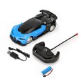thumbnail image 3 of Coche RC recargable grande Nikou inalámbrico ruedas de goma azul, 3 of 12