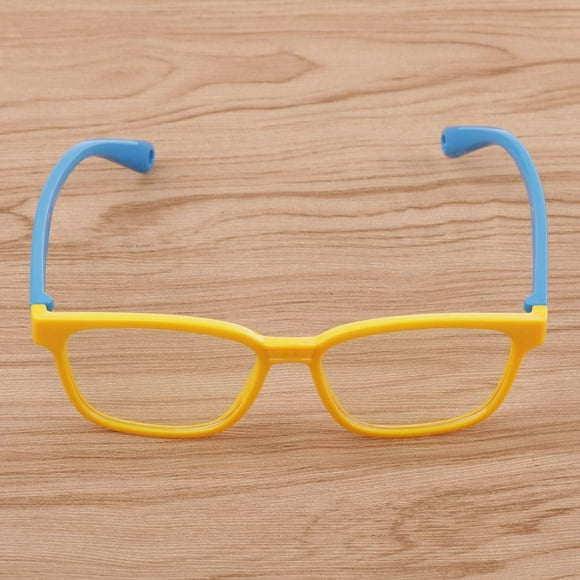 de silicona anti-azul para bebés, para computadora, para videojuegos, de montura suave para , Amarillo Yotijar Gafas para niños Anti Blue Light