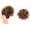 Golden Blonde Mix Medoum Brown, variant on Aorsher Platium Blonde Messy Bun Hair Piece Elastic Drawstring 10inch Loose Curly Bun Hair Extensions Short Wavy Synthetic Hair Bun Hairpiece for Women