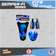 thumbnail image 2 of Kalair GFX Graphics Kit for Yamaha YZ250F (2006-2007) Semper-fi Series, 2 of 5