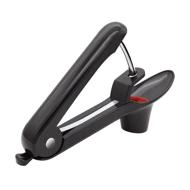 Bearachild Cherry Pitter Stone removedor de semillas de frutas de acero inoxidable Corer Stoner Ding Bar Hotel restaurante accesorios de cocina Cocina y Comedor Negro