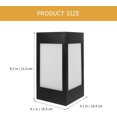 thumbnail image 2 of Generic Waterproof Solar Pillar Lamp Medium White Light Outdoor Garden Post, 2 of 6