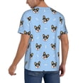 thumbnail image 2 of KLL Corgi Dog for Men's Baseball Shirts,Short Sleeve Casual Shirts Button Down Shirt for Men Beach Summer Wedding Shirt-Large, 2 of 7