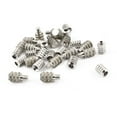 thumbnail image 1 of 22mm X 8mm 4,5mm Roscado Simple Extremo Vidrio Estante Soporte 15 Piezas, 1 of 1