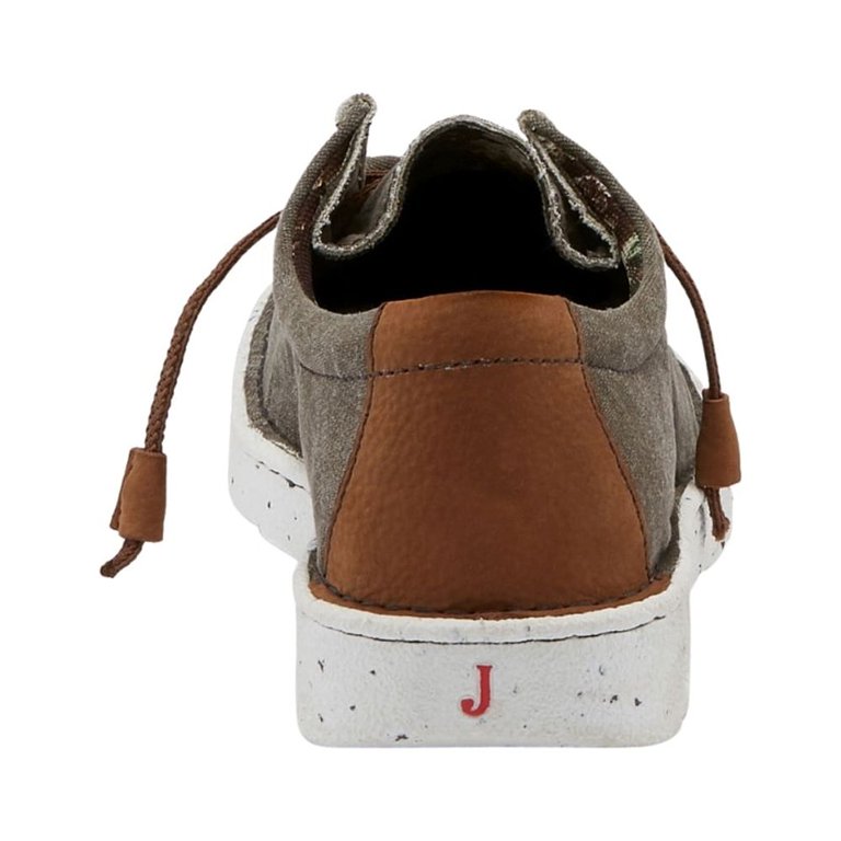 Justin Boots Hazer Moc Toe Slip On Casual Shoes JM317 Size 8M Justin Boots Mens Hazer Moc Toe Slip Ons Casual Shoes  main image 4
