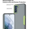thumbnail image 6 of for Samsung Galaxy S21 FE 5G Case, and Glass Screen Protector, Dust Proof Port Cover, Full Body Protection Durable Rubber Cover Phone Case, Deep Grey, 6 of 16