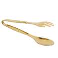 thumbnail image 4 of 4X Stainless Steel Food Tongs Gold Kitchen Utensils Buffet Cooking Tools BBQ Clips Bread Steak Tong, 4 of 5