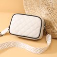 thumbnail image 4 of Bolso Bandolera para Mujer Bolso Hombro Vintage Cuero Genuino Satchel Femenino (Beige), 4 of 9