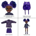 thumbnail image 5 of Rainbow High Jr High Krystal Bailey- 9-inch PURPLE Fashion Doll with Doll Accessories- Open and Closes Backpack. Great Gift for Kids 6-12 Years Old and Collectors, 5 of 7