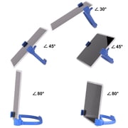 Honsky XL Thumbs-up Stand Holder,Tablet Stand Cradle for Desk Desktop Funny Ideas Gadgets Gifts – Universal Adjustable Flexible,2 Pack - Blue