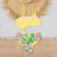 thumbnail image 5 of Zszcpp Bikinis For Toddler Girl Bathing Suits Fruit Floral Print Holiday Refreshing Thin Swimming Spaghetti Strap Swimsuit Sets Swimwear, 5 of 5