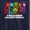 thumbnail image 3 of How to Train Your Dragon - Freedom Riders - Toddler & Youth Crewneck Fleece Sweatshirt, 3 of 5
